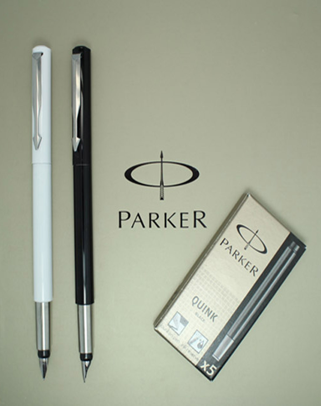 派克parker文具专场威雅黑白钢笔墨水芯套装pkr100000268_唯品会