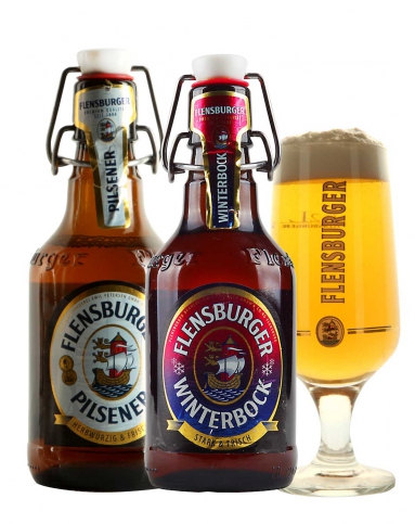 德国原瓶进口名酒专场-弗伦斯堡flensburger 啤酒行家推荐组合 烈性