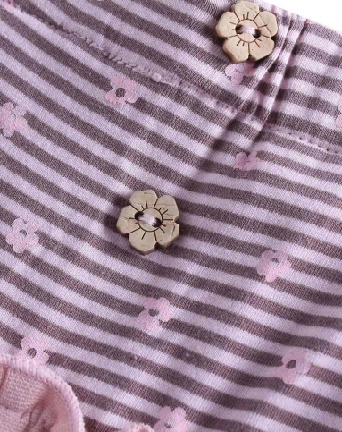 伊诺贝儿Enoubail(待确认)女童<em>粉</em>/<em>西瓜</em>红条纹小