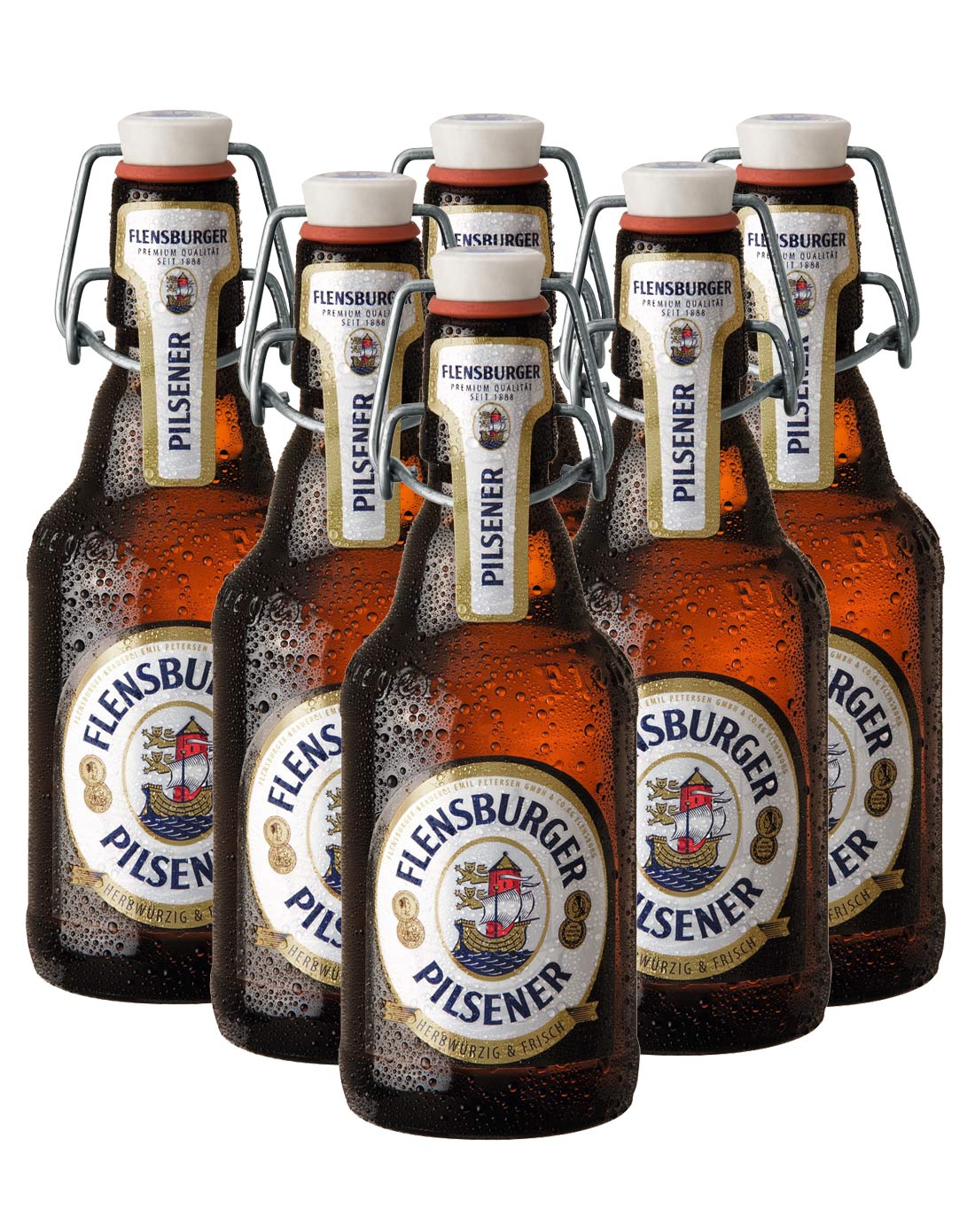 弗伦斯堡啤酒专场干啤酒6瓶(最健康的啤酒\/最