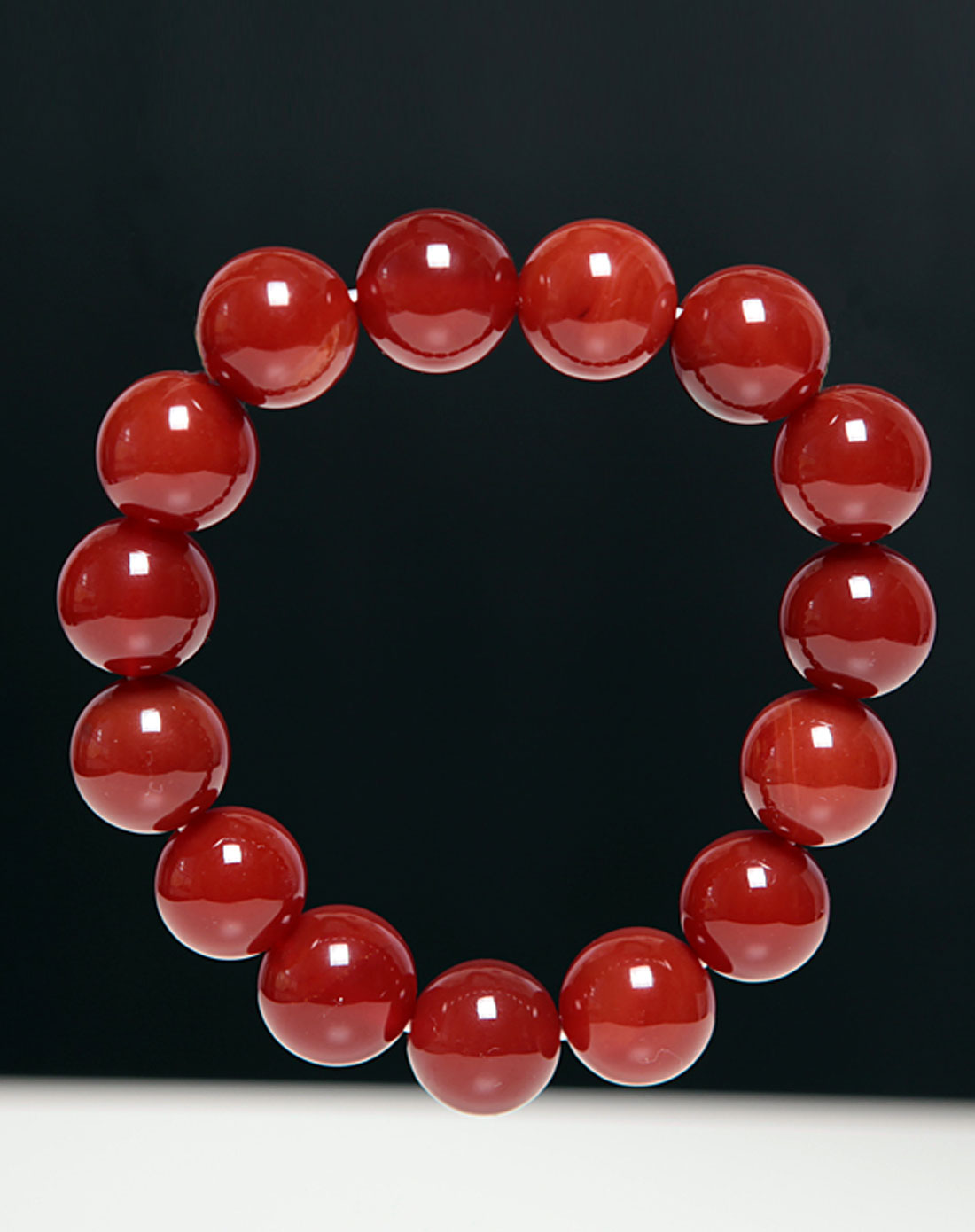 iJEWEL by TONG'S女款红玛瑙手链FB8041_唯品会