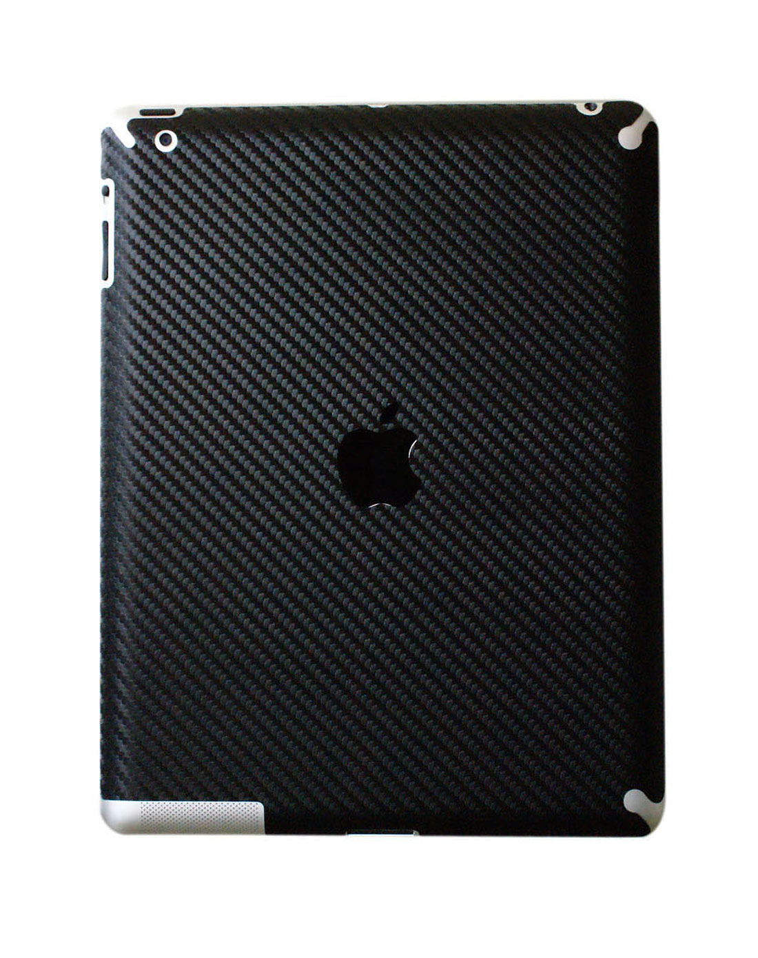 ipad 2/the new ipad 黑色碳纤维 ar水晶屏幕膜(护盾系列双面保护膜)