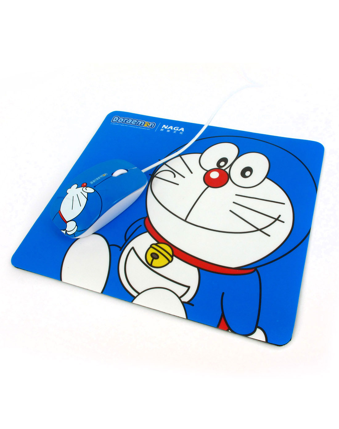 doraemon 蓝色得意防水经典鼠标垫 商品参数 detail 材质: pvc 天然