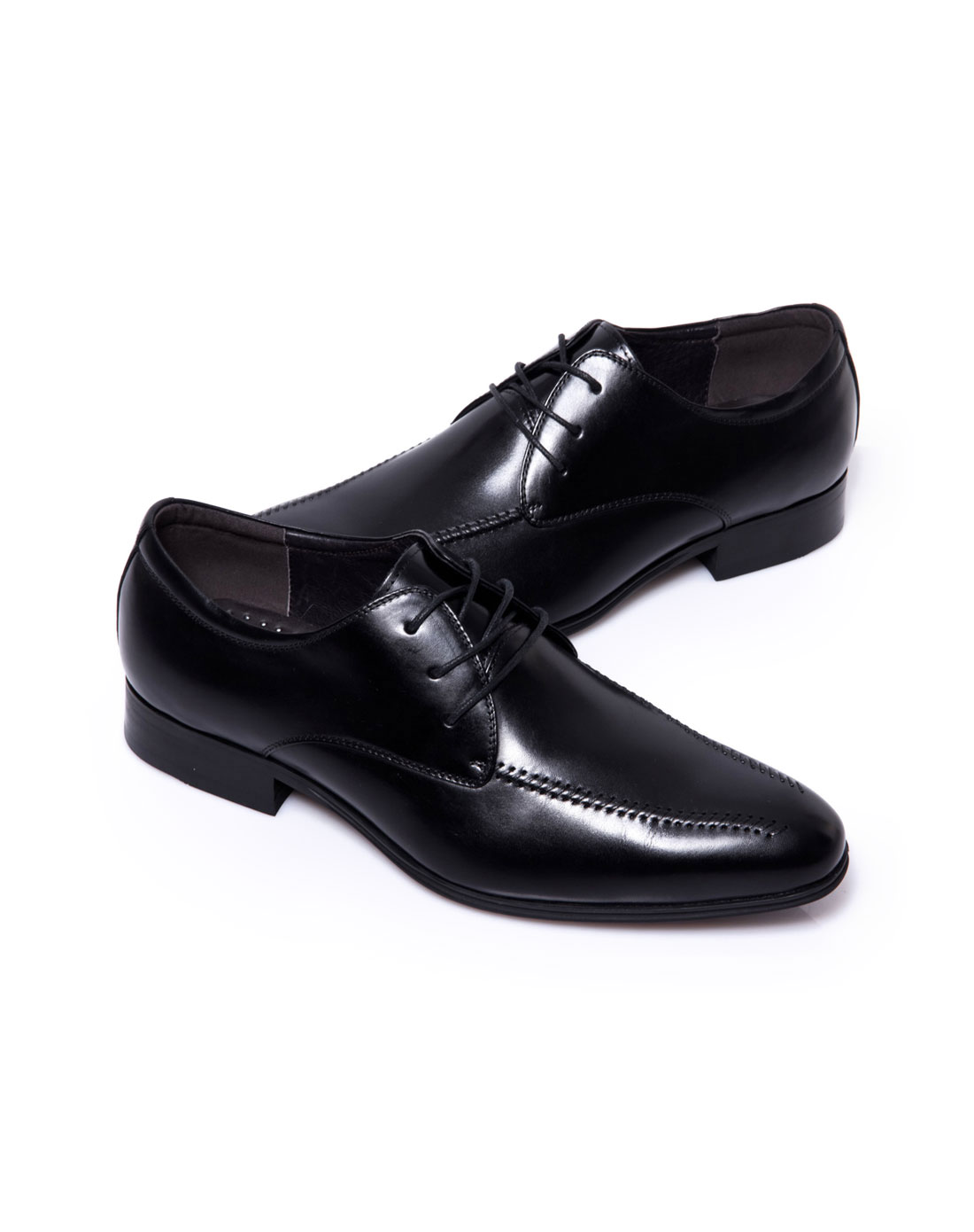 黑色中跟浅口圆头妈妈皮鞋选什么牌子好 同款