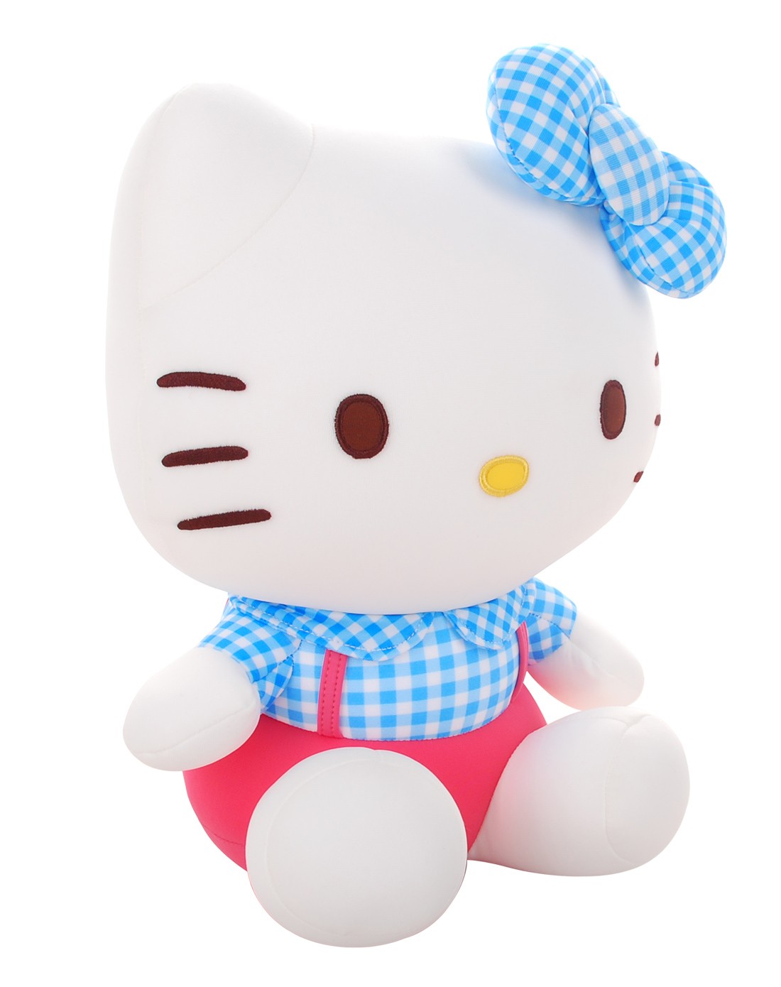 正版hellokitty粒子玩具格子凯蒂猫-蓝色