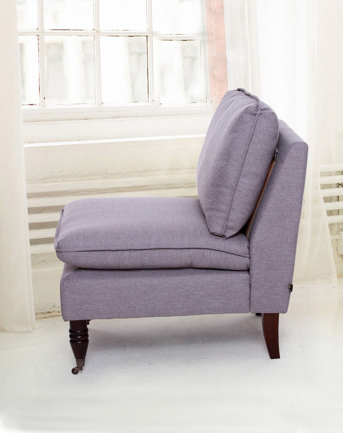 红星家品会家具专场卡莎米亚 简约时尚单人沙