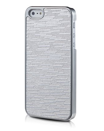 iphone5 白色超薄贴皮纹理质感手机壳