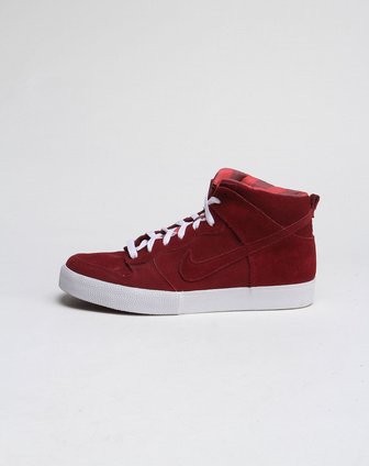 耐克nike 酒红色nike dunk high ac活力高帮休闲板鞋