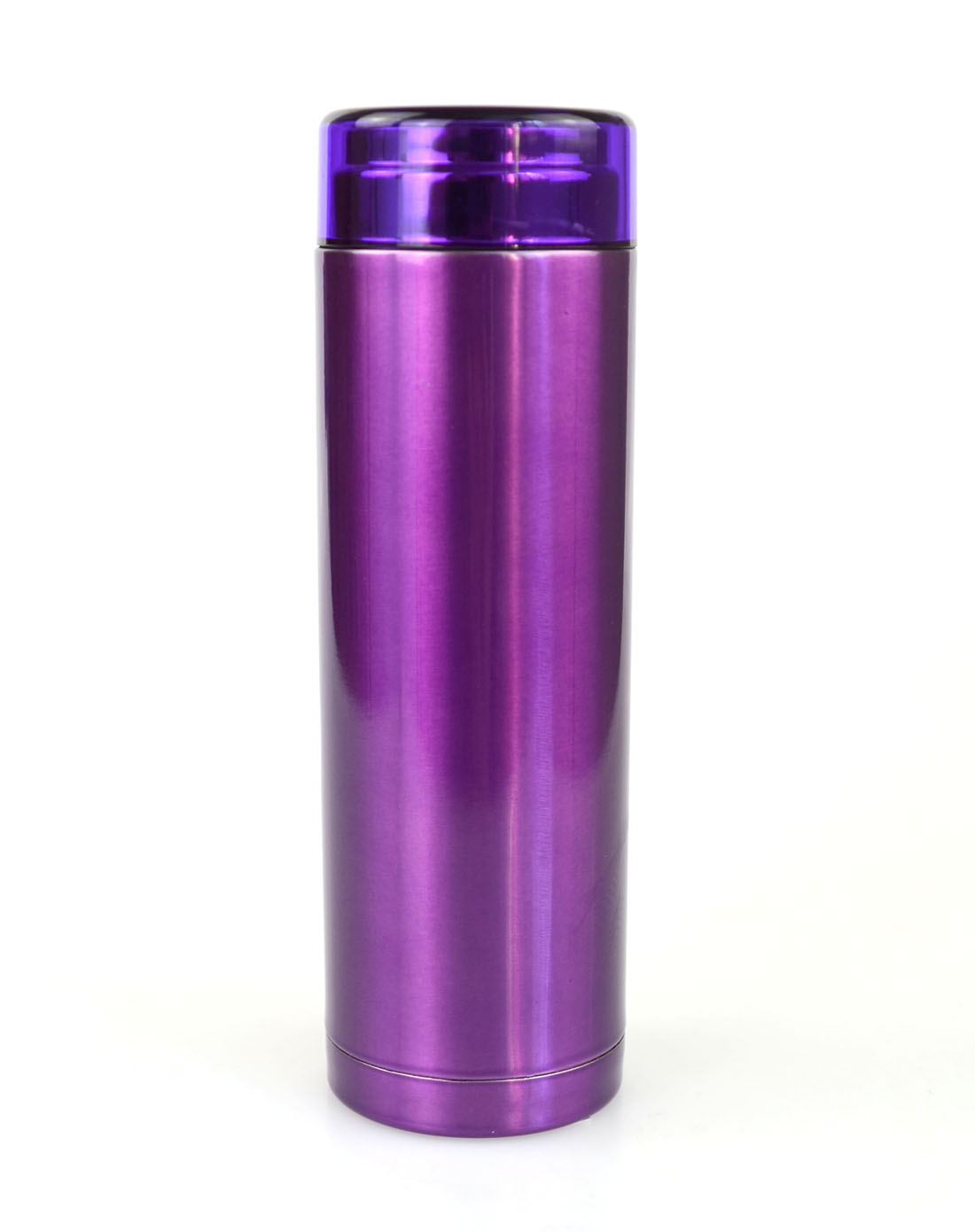 女童紫色260ml米奇时尚抽真空不锈钢保温杯