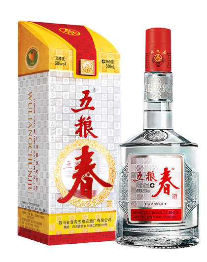 五粮春一代50度 浓香型白酒500mL*4瓶装