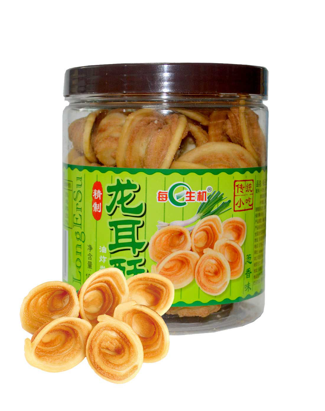 每日生机龙耳酥(葱香)180g【三件起售】