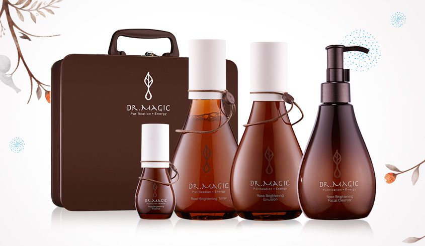 魔法医生化妆品专场玫瑰透光亮肤套装