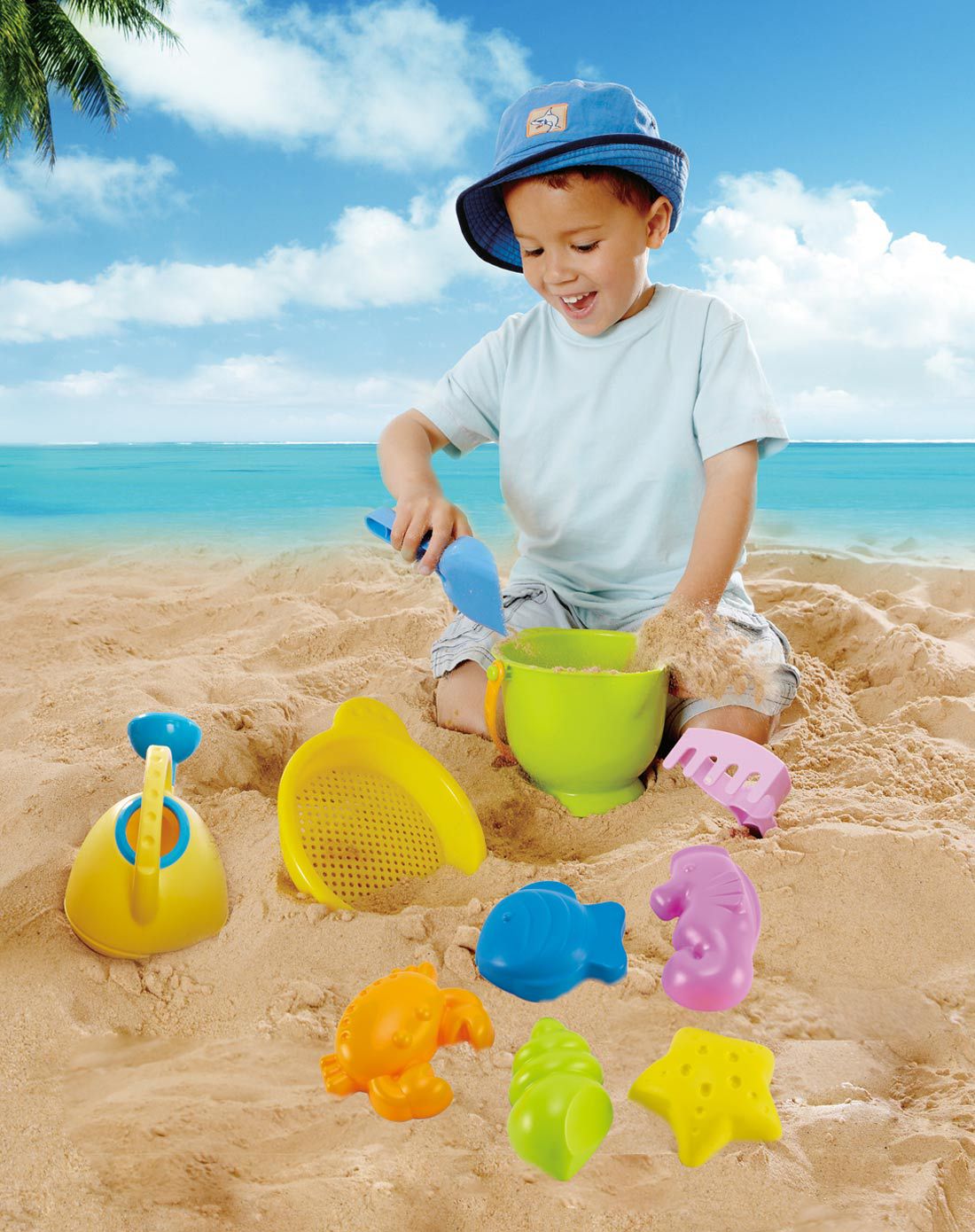 德国Hape环保玩具专场德国Hape玩沙挖沙沙滩