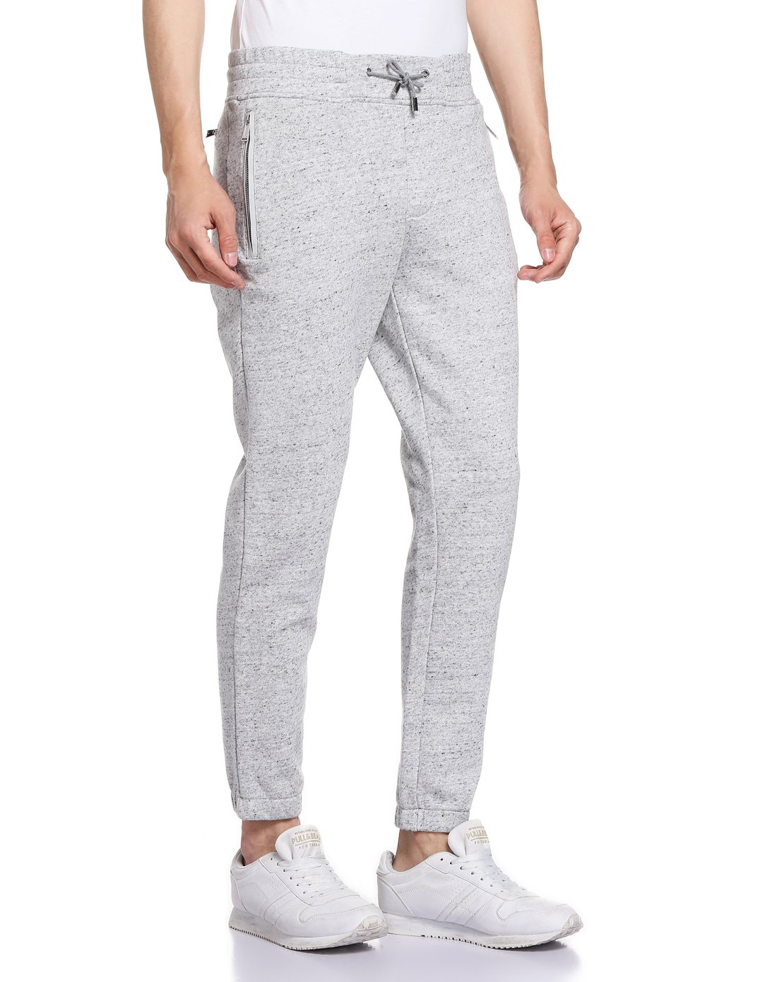 CURWEN时尚简约针织长裤灰色K32O3H002195