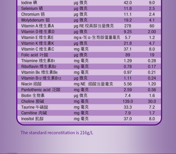 abbott港版雅培保儿加营素1香草呍呢嗱味850g