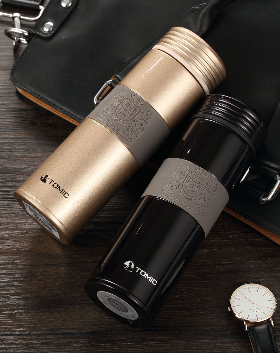 TOMIC480ml双层不锈钢保温杯1BBS1256