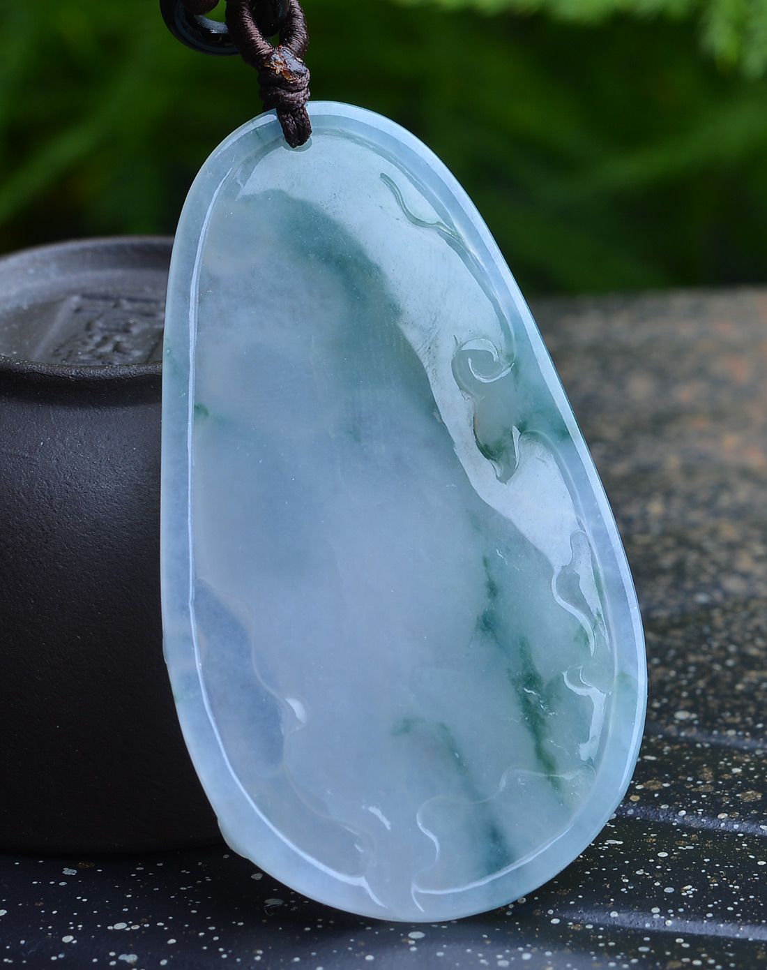 亿珍阁玉石专场天然翡翠无脸佛极乐世界参禅悟