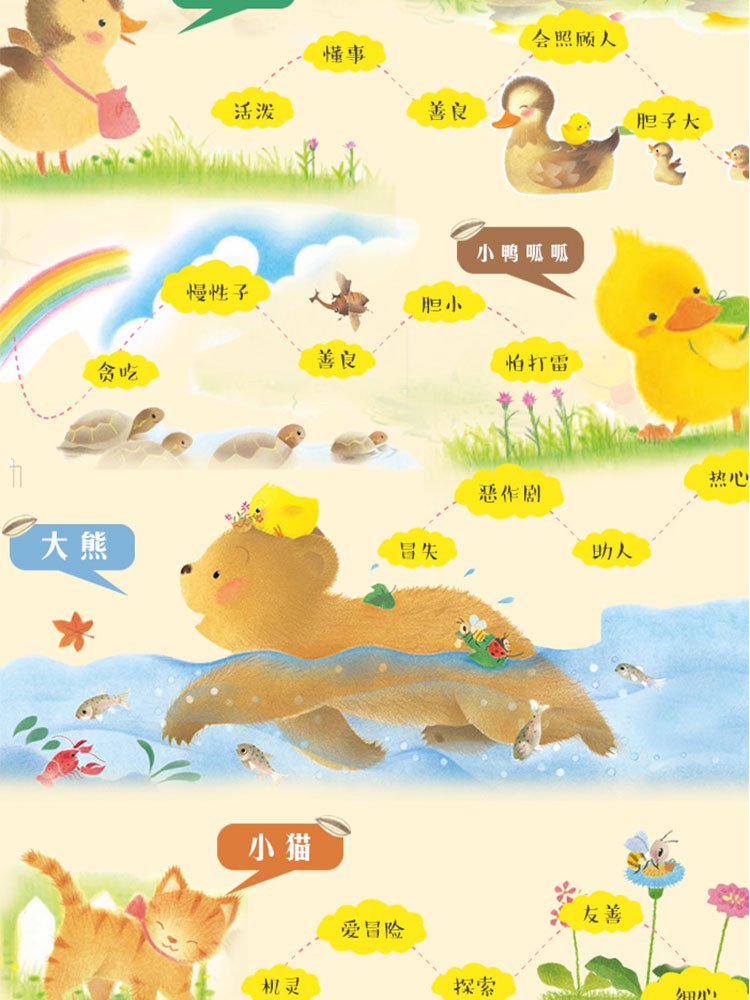 小鸡球球成长中文绘本/经典绘本系列(6册)
