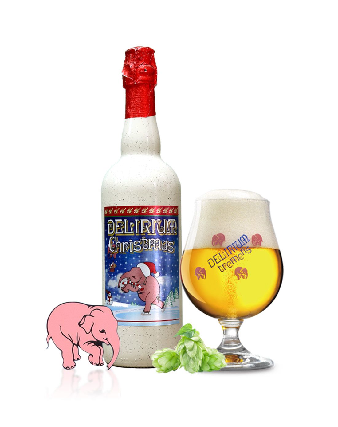 你看奥运专场直发货比利时进口啤酒 Delirium粉