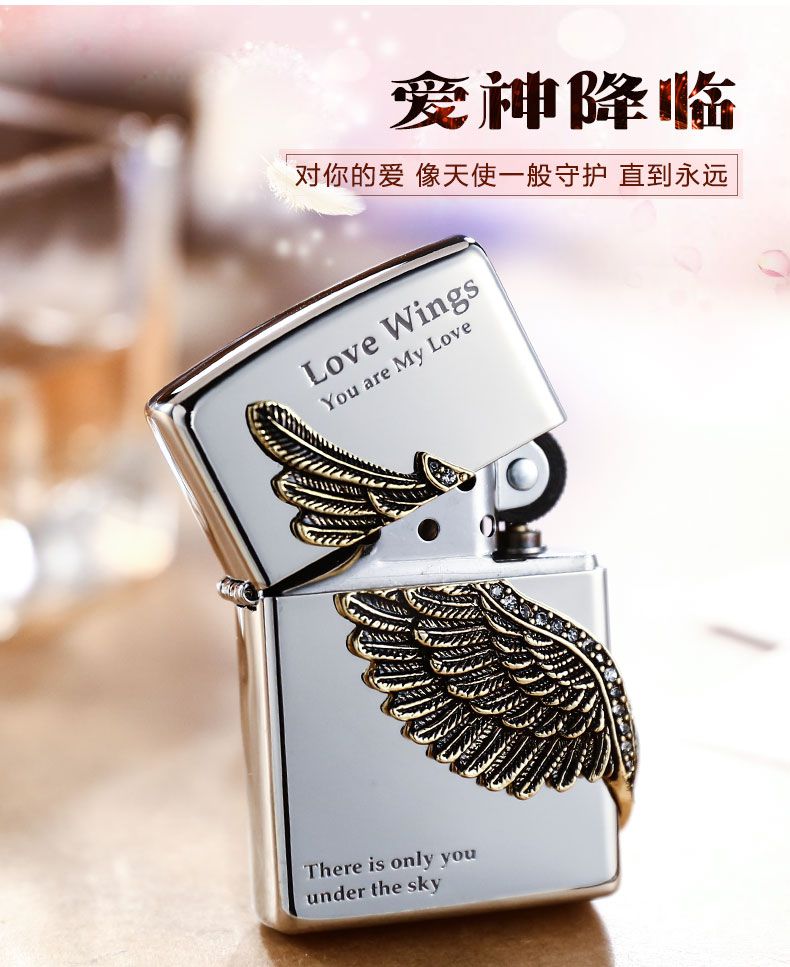 侧爱之翼白冰love wings-镜面贴章常规机