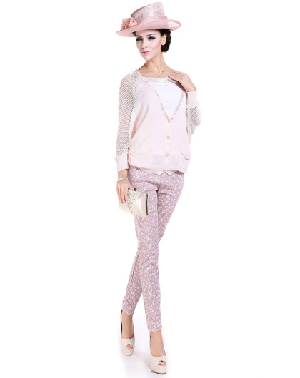 妃格莱儿FILLE CLAIR垂感设计针织开衫FC14