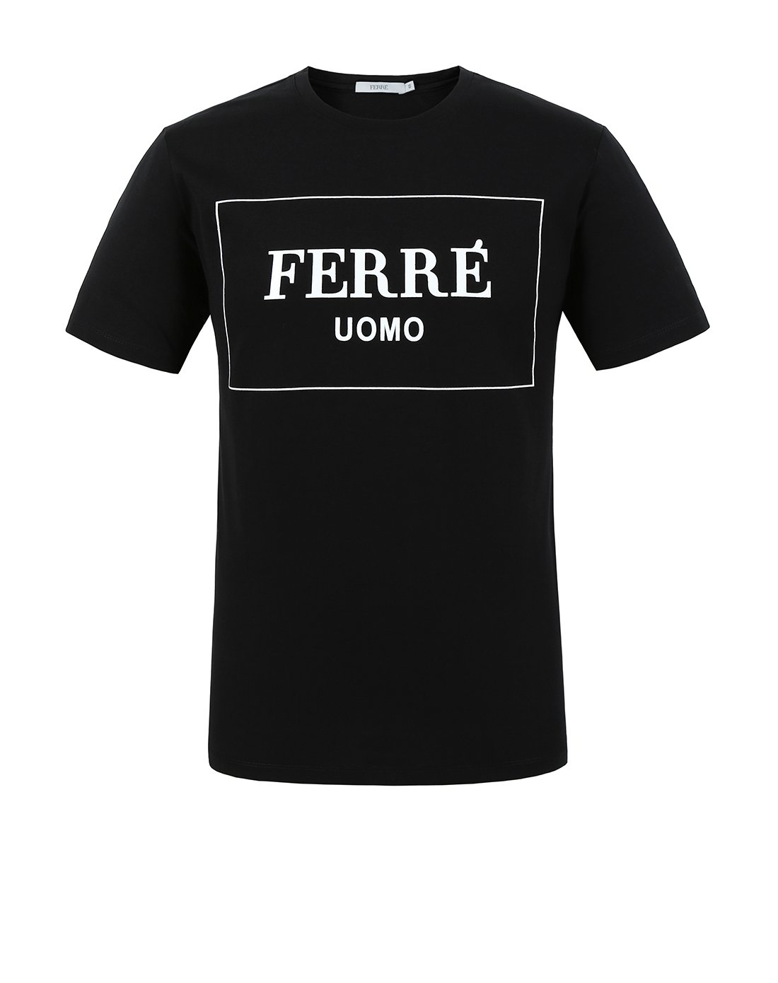 ferre男款logo图案短袖t恤