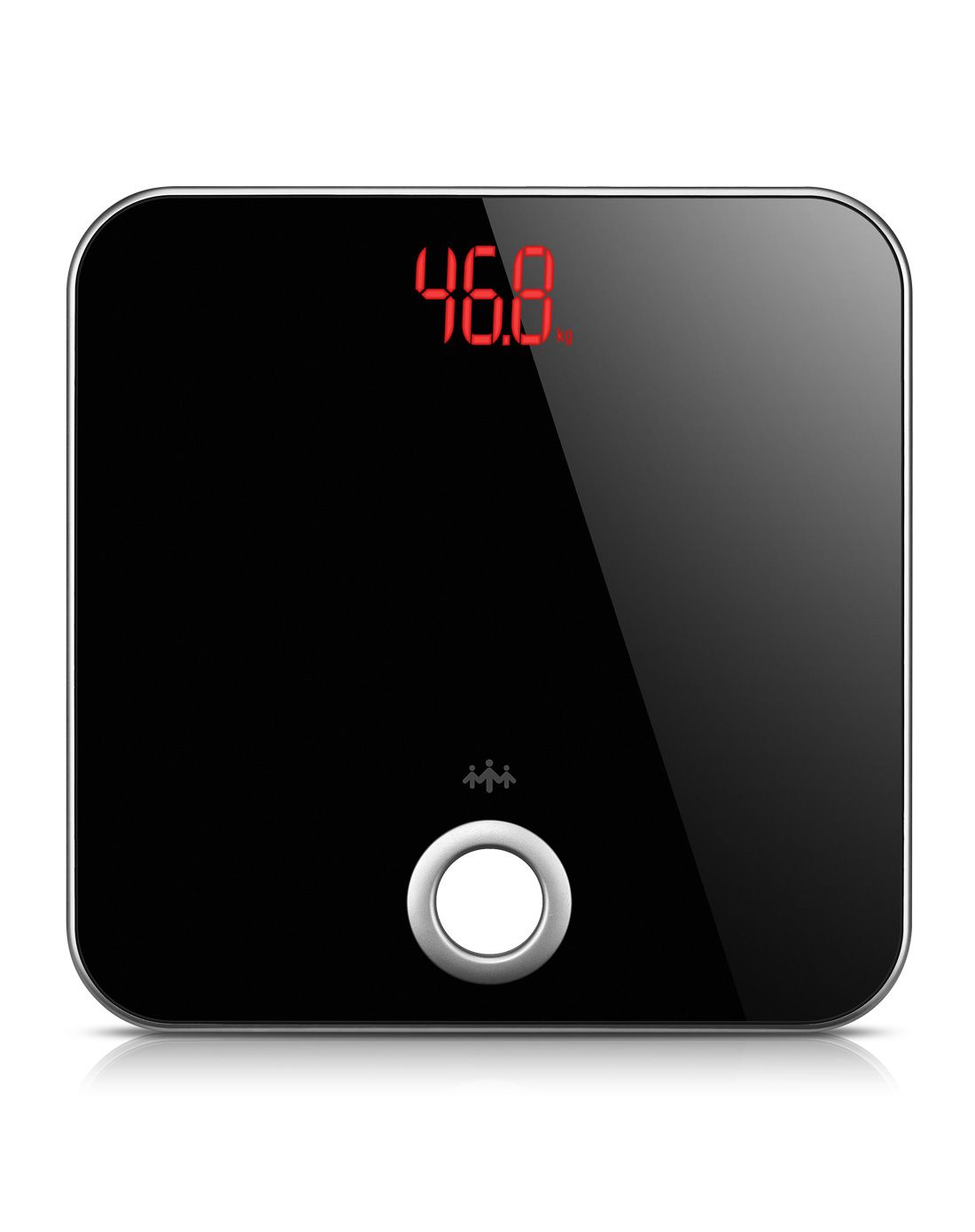 乐心LIFESENS健康电器专场接入微信智能电子体重秤(炫酷黑)S1黑_唯品会