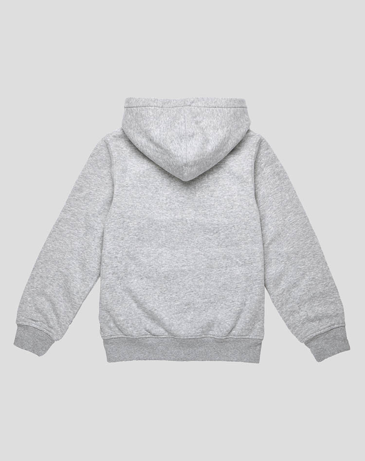 levis 男童麻灰色开衫卫衣