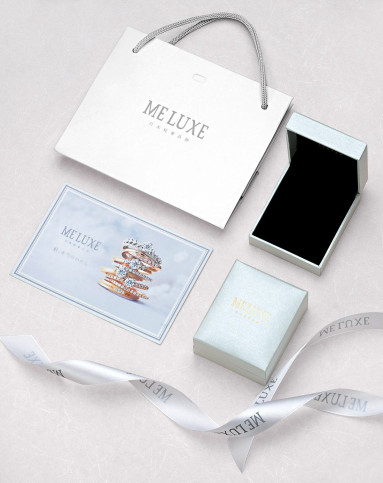 meluxe 小小心愿 9k金钻石项链