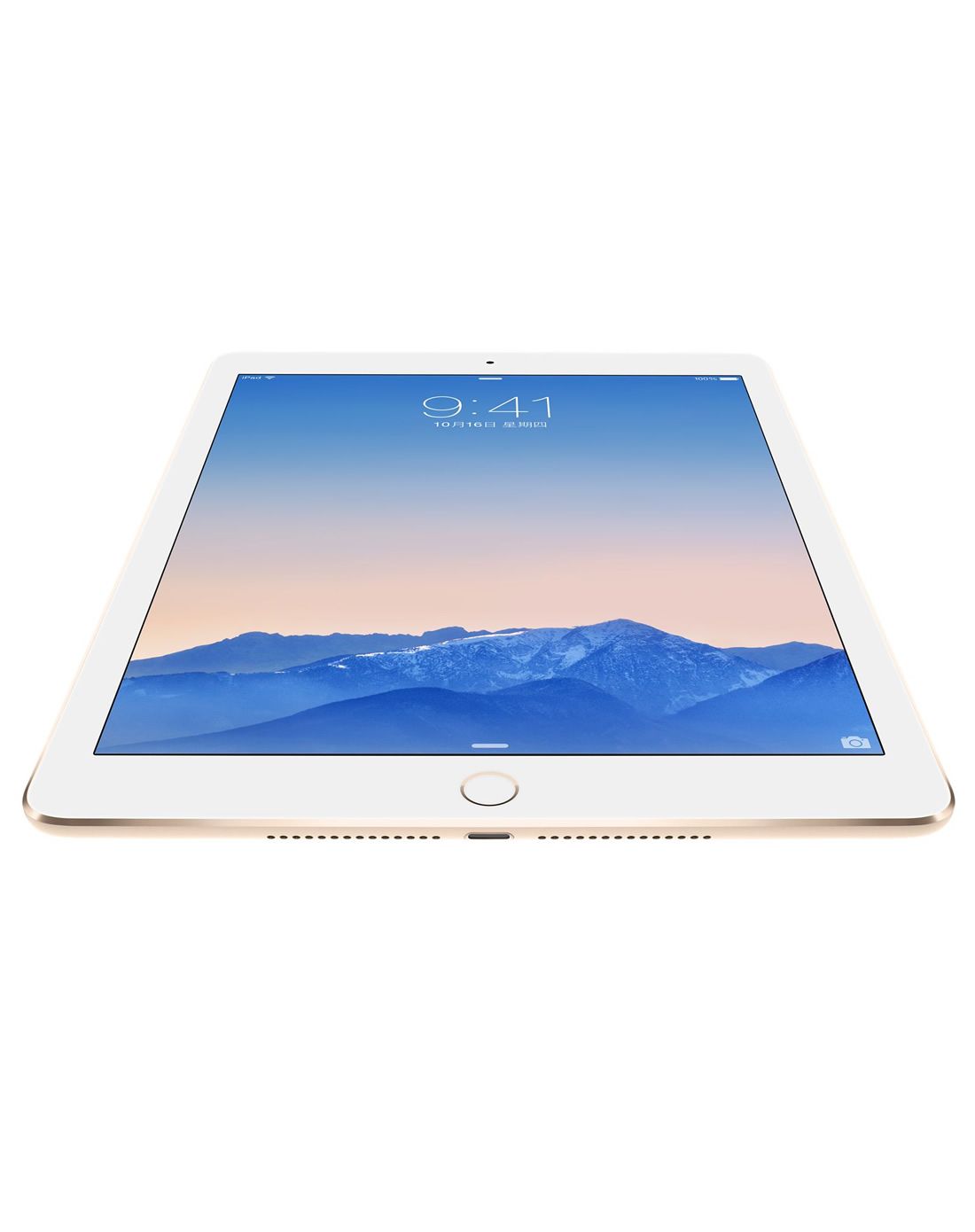苹果APPLE平板电脑专场iPad Air2 64G金+贴