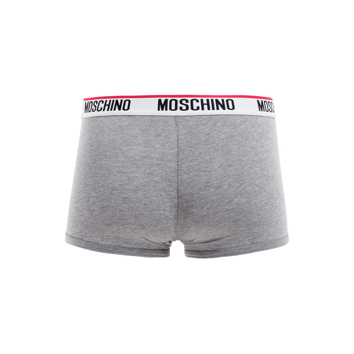 moschino 男士简约logo款四角内裤两件套装