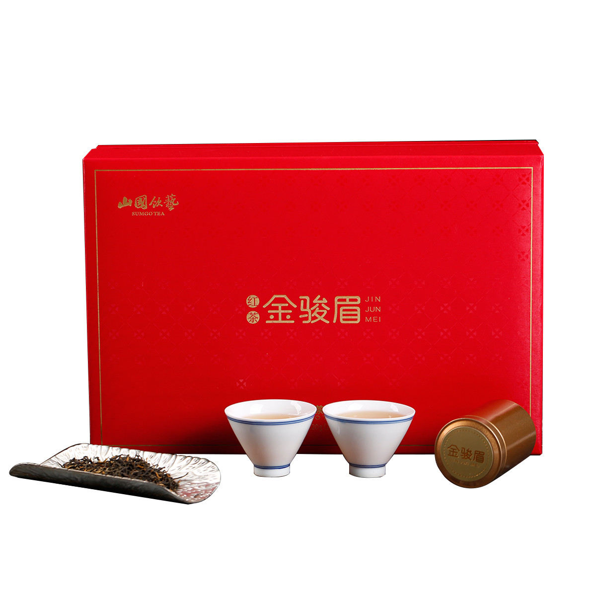 红茶 金骏眉红茶茶叶 小罐茶叶 茶叶礼盒 茗醇金骏眉120g