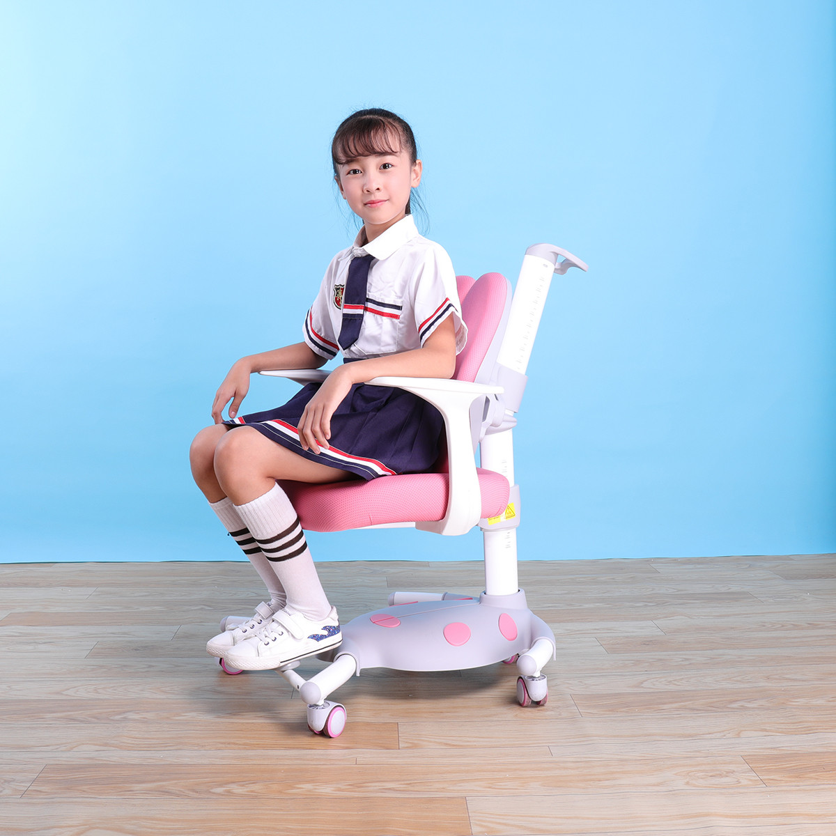 【升级版】儿童学习椅 坐姿矫正防驼背近视学习椅子家用可升降调节