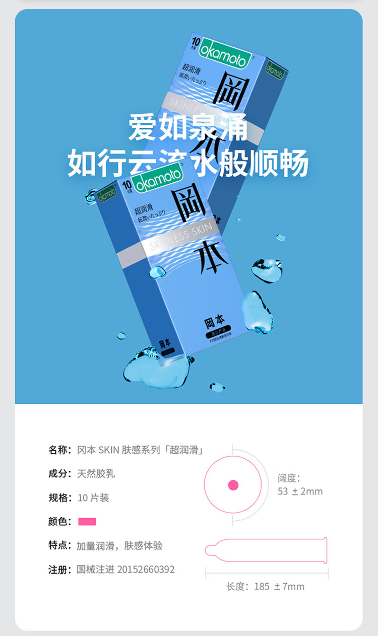 避孕套超薄001水润男性安全套子非持久延时情趣用品夫妻房事成人