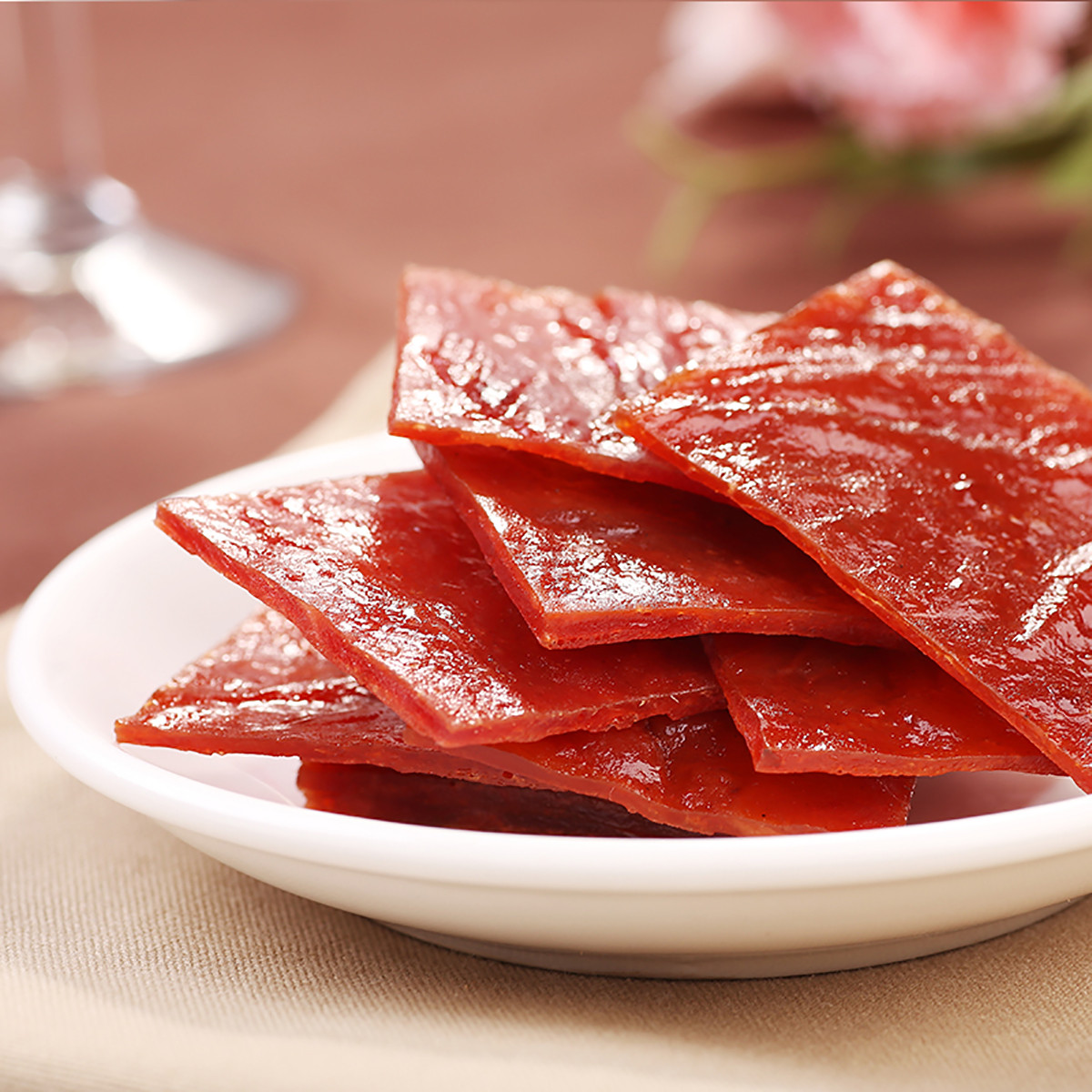 【三只松鼠_猪肉脯210g】休闲小吃网红肉脯零食特产美食靖江风味