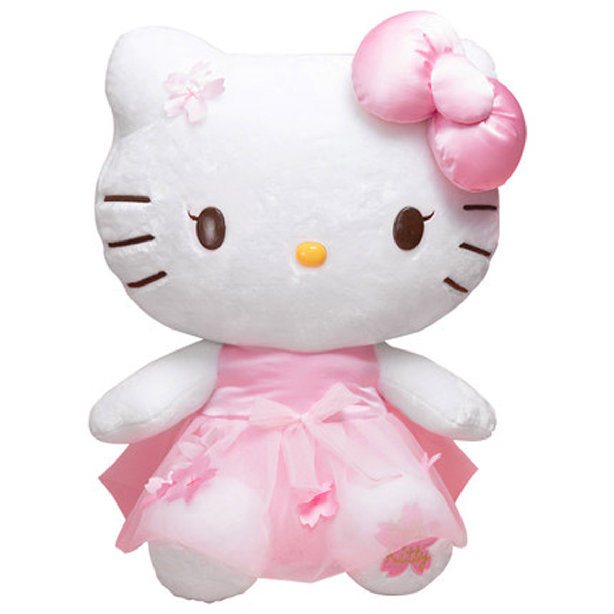 hellokitty公仔凯蒂猫毛绒玩具樱花玩偶可爱布娃娃女孩生日礼物