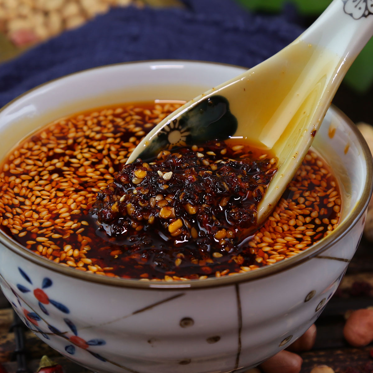 辣椒油 四川油辣子 拌菜红油 熟油辣椒 油泼辣子230g
