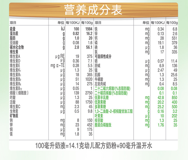 君乐宝至臻a2奶粉3段565g幼儿配方牛奶粉12-36个月