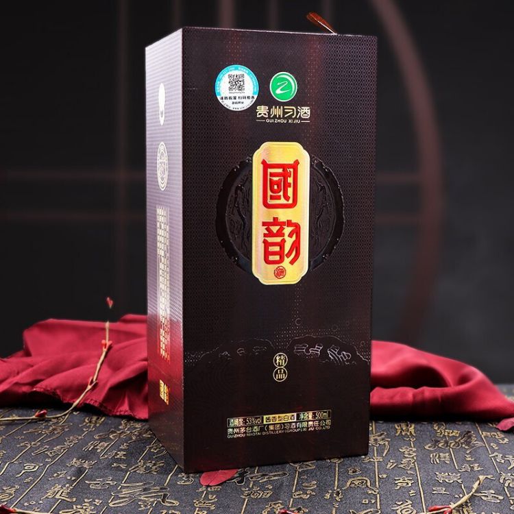 茅台集团 习酒国韵精品 53度酱香型白酒 500ml*6瓶 整箱装