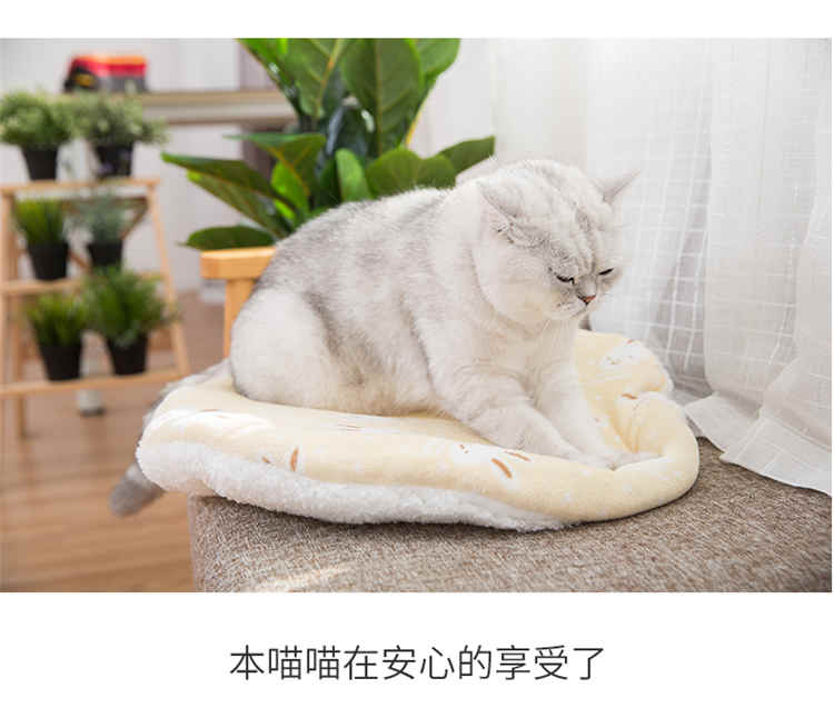 四季通用大猫垫子猫窝猫咪毛毯宠物睡觉棉毯子狗狗地垫睡垫