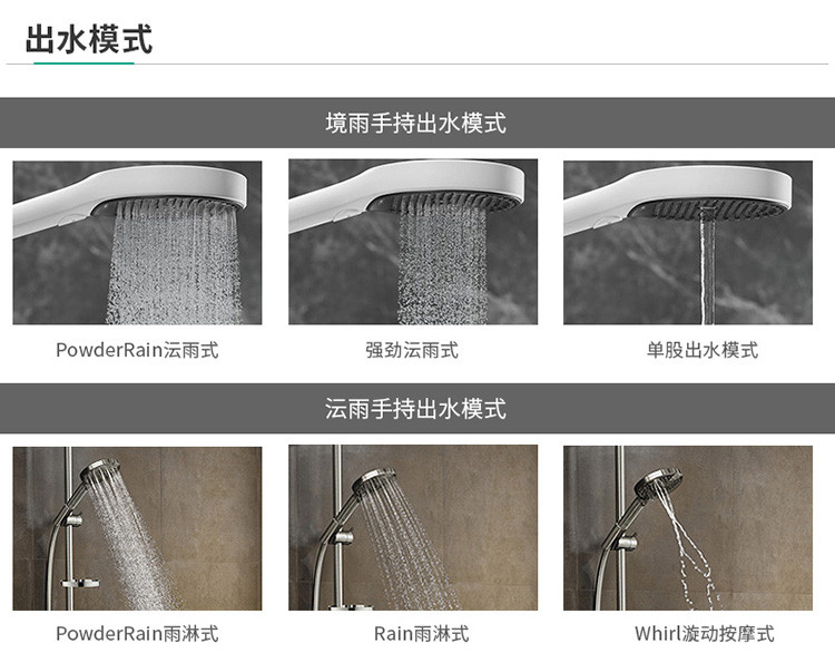 汉斯格雅240沄雨顶喷境雨飞雨手持花洒非恒温嵌入式暗装淋浴套装