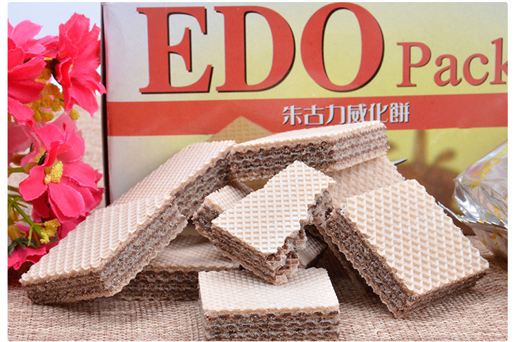 edo pack巧克力威化饼干172g*3盒印度尼西亚进口