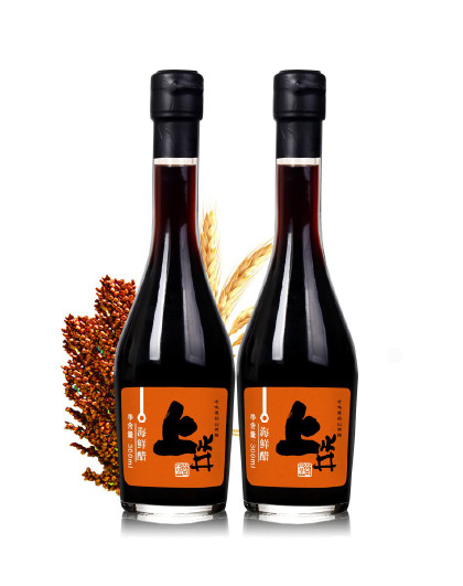 上水井海鲜醋300ml*2酿造老陈醋山西陈醋特产家用烹饪调味