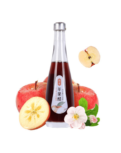 上水井原浆苹果醋330ml*6酿造果醋解腻火锅健身特产醋饮料