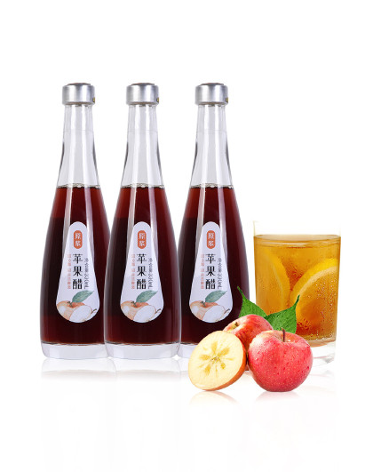 上水井原浆苹果醋330ml*3酿造果醋聚会火锅健身醋饮料