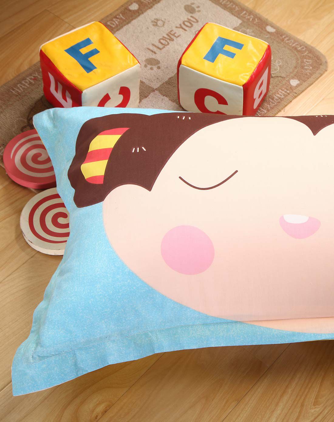 萨宝贝儿童家纺专场全棉活性印花四件套(1.5米