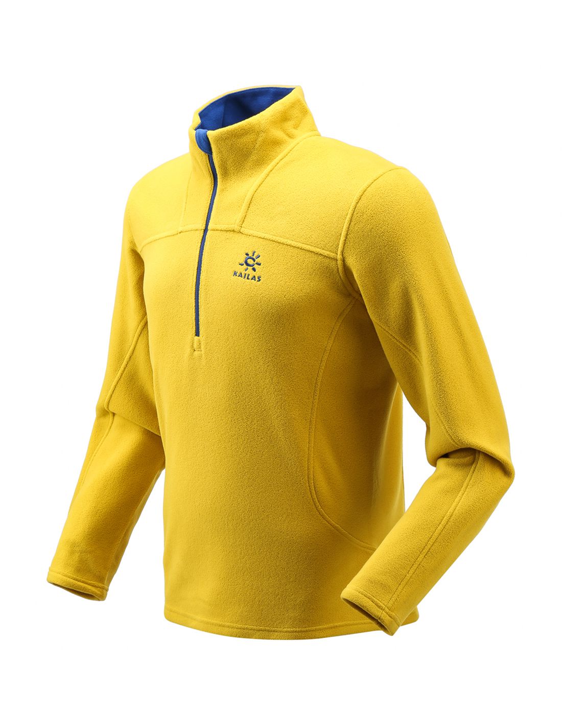 凯乐石户外男女男款姜黄色贴身抓绒上衣KG21