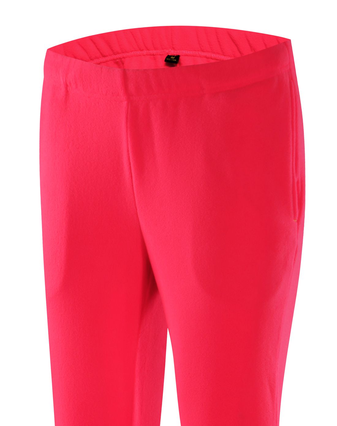 石户外男女女款樱桃红色抓绒长裤DG240008R