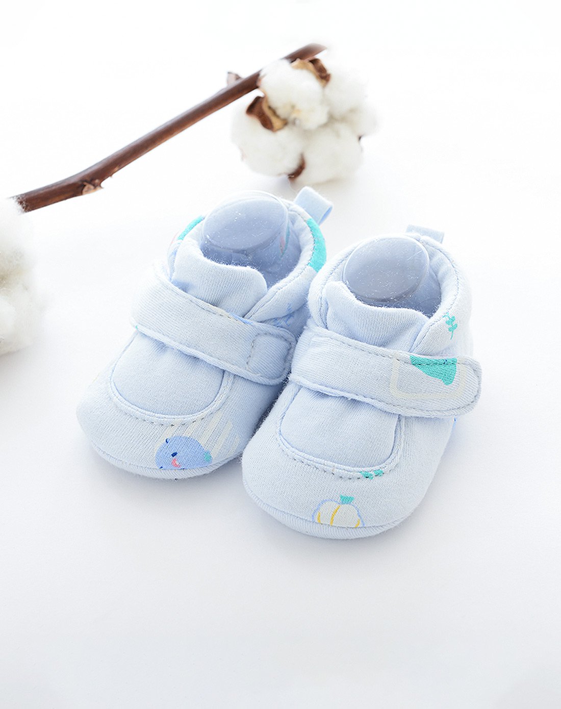 棉花堂婴童用品专场纯棉宝宝针织学步鞋水果连