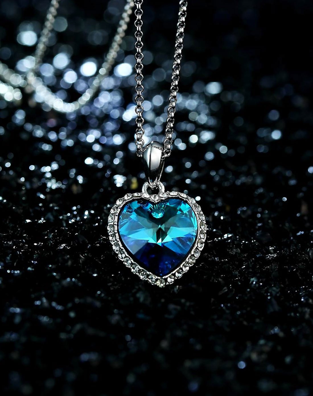 宝易购Baoyigo泰坦尼克海洋之心项链BDG173